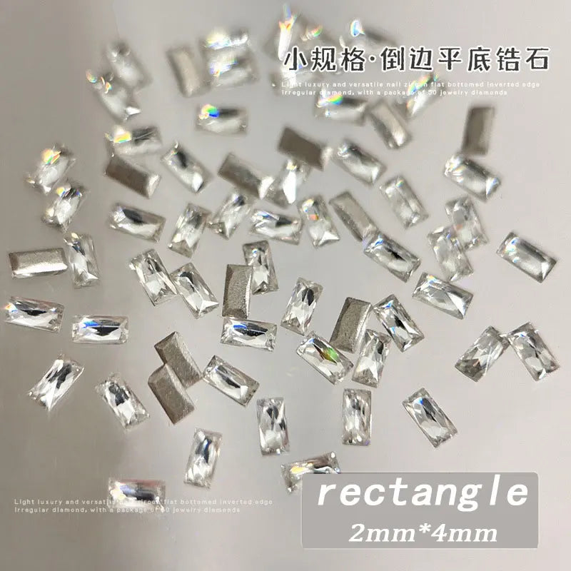 Shiny Zircon Rhinestones Nail Charms