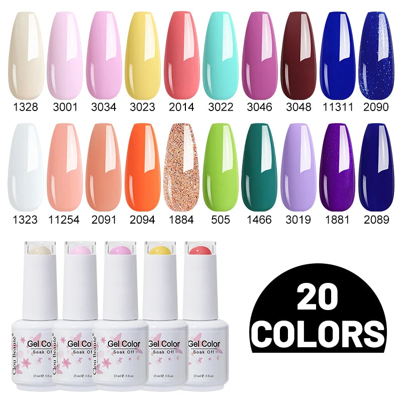 Gel Nail Polish Set