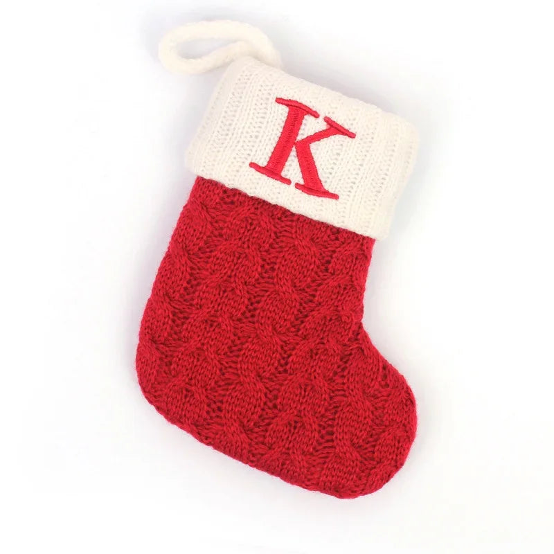 Christmas Boots Letters Christmas Stocking