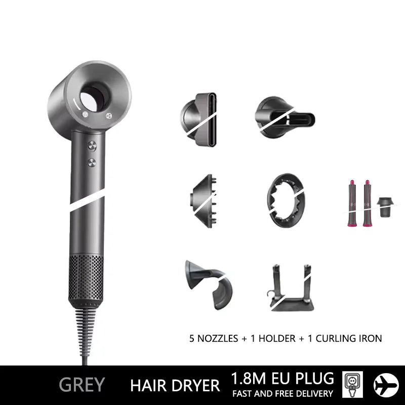 High-speed Negative Ion Hair Care Hair Dryer 110000rpm Wind Speed 62m/second Fast Drying Household Super Hair Dryer