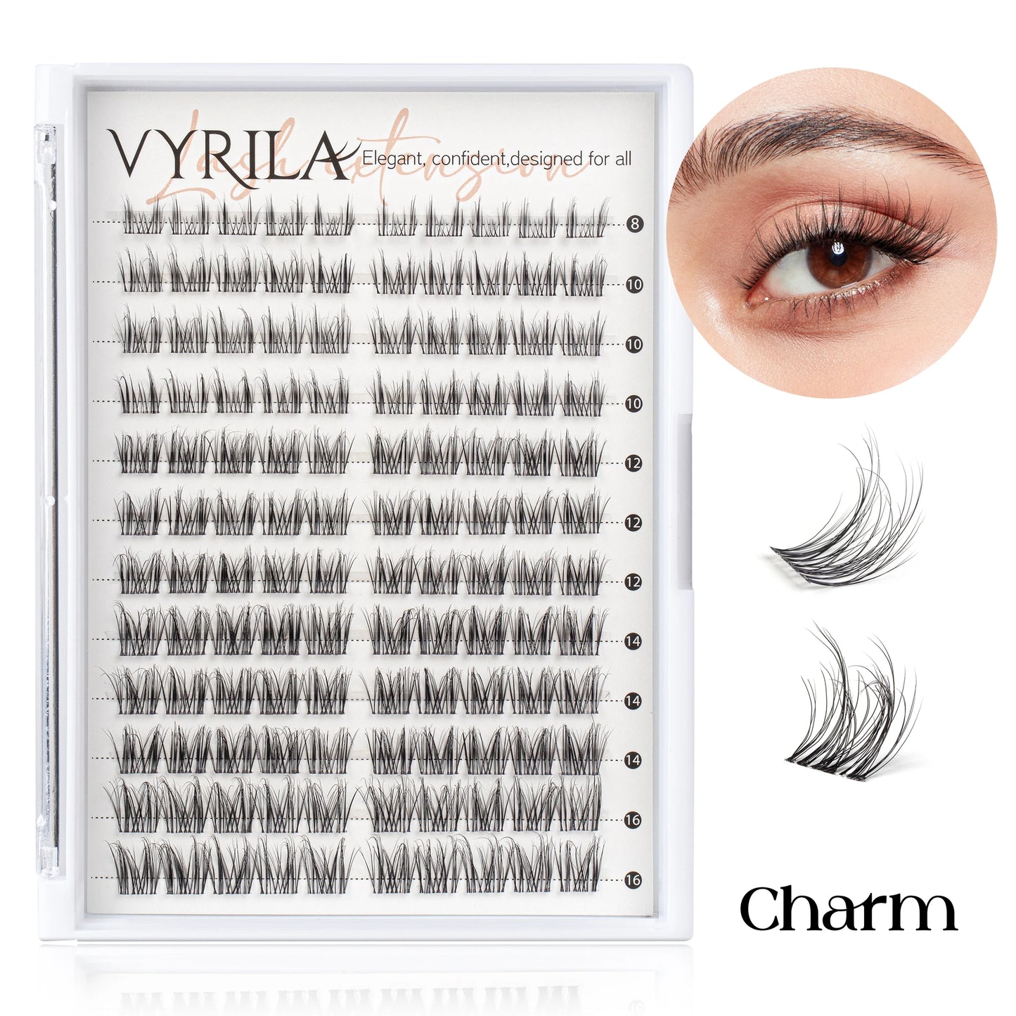 Individual Lashes Cluster