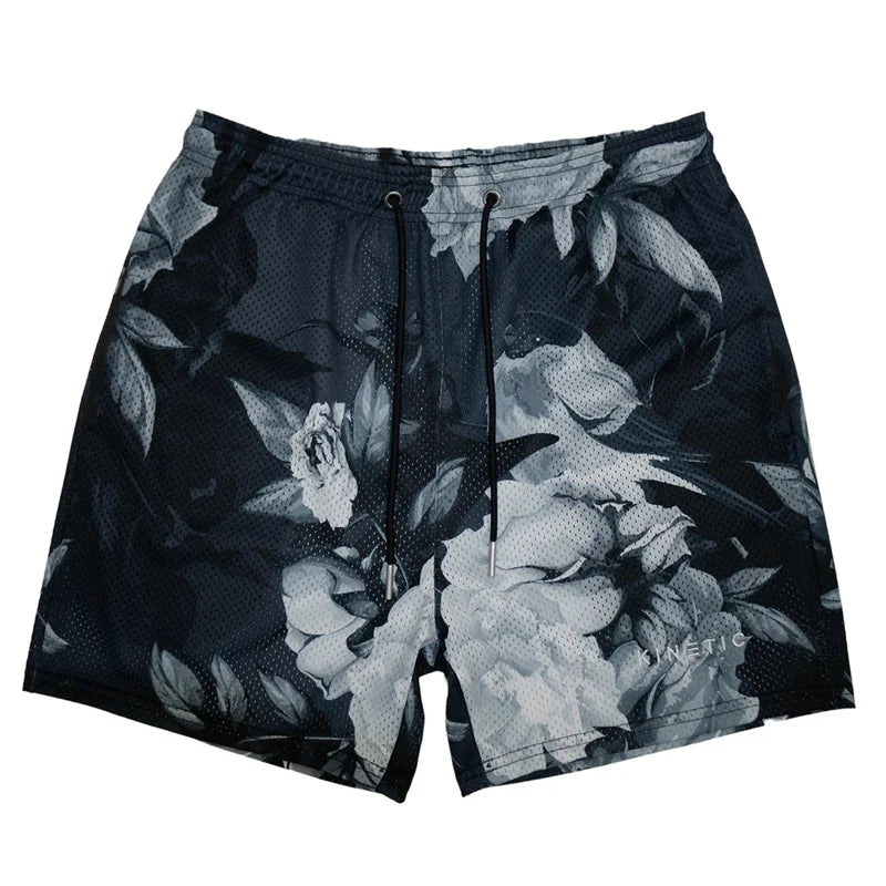 Hip Hop Fitness Polyester Shorts For Men