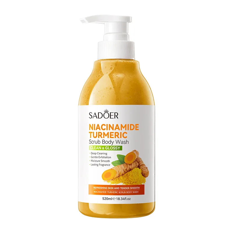 "Golden Glow" Turmeric & Niacinamide Body Scrub Wash