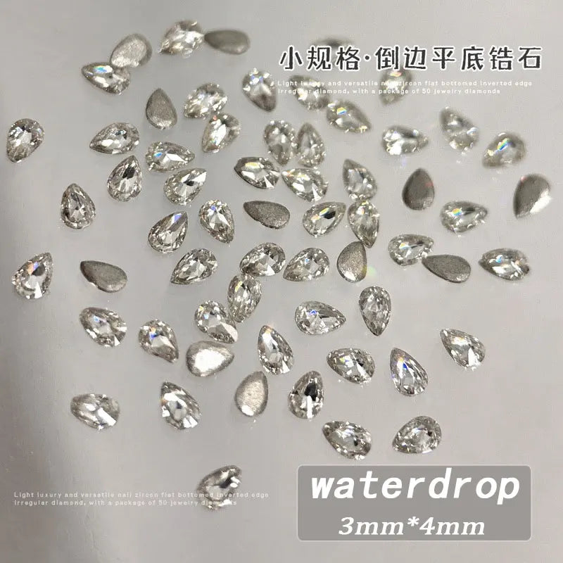 Shiny Zircon Rhinestones Nail Charms