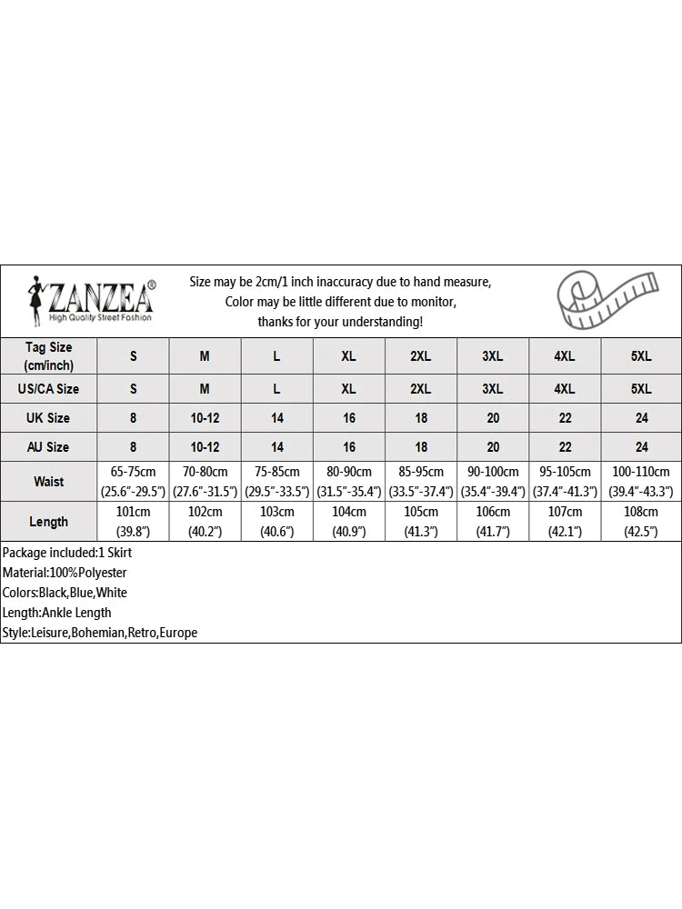 Women Korean Fashion Tiered Maxi Skirt