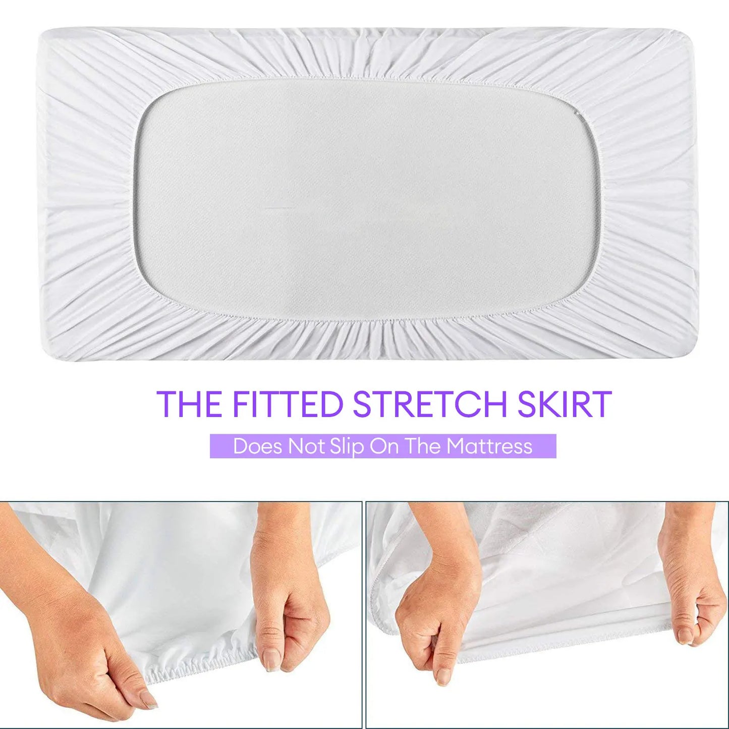 1pc Crib Mattress Protector