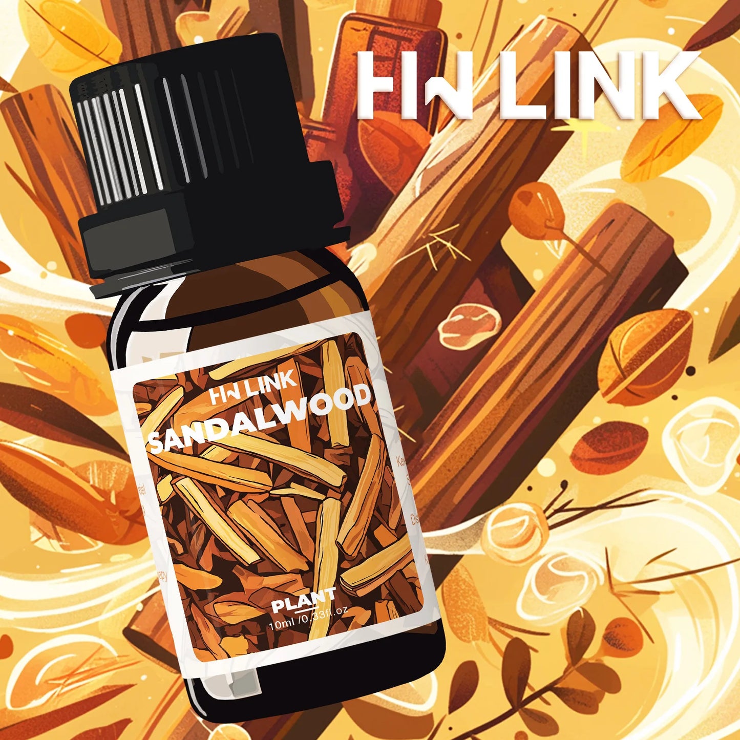 100% Pure Sandalwood Essential Oil