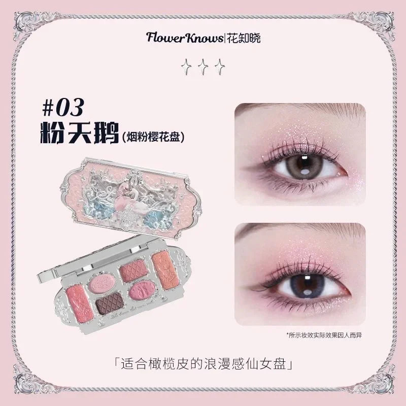 Flower 6 Color Eye shadow Palette