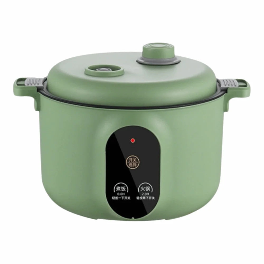 Easy 20cm Micro Pressure Cooker 2 L Non Stick Pressure Cooking Pot Quick Heating Anti-overflow Soup Stew Pot Household