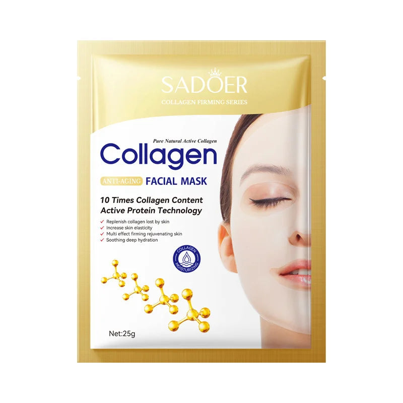 10PCS Collagen Anti Wrinkle Facial Mask