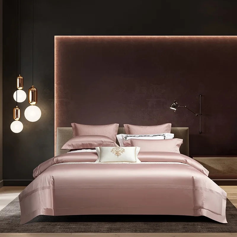 Satin craft bed sheet quilt cover