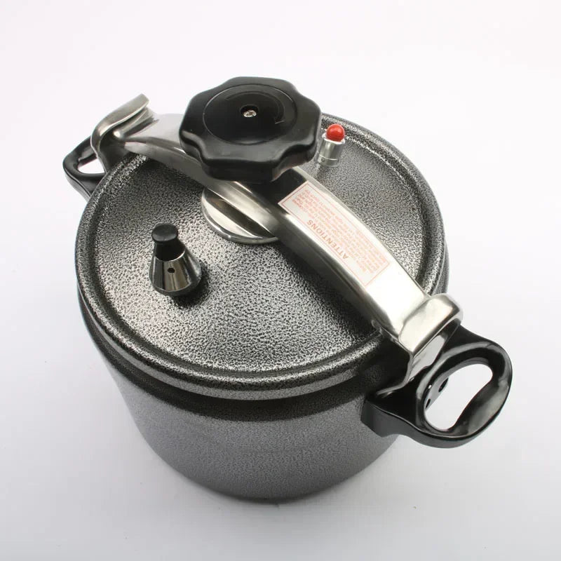 New Aluminum 3L/4L/5L/7L Explosion-Proof Pressure Cooker Pot Outdoor Camping Pot High Elevation Pressure Cooker