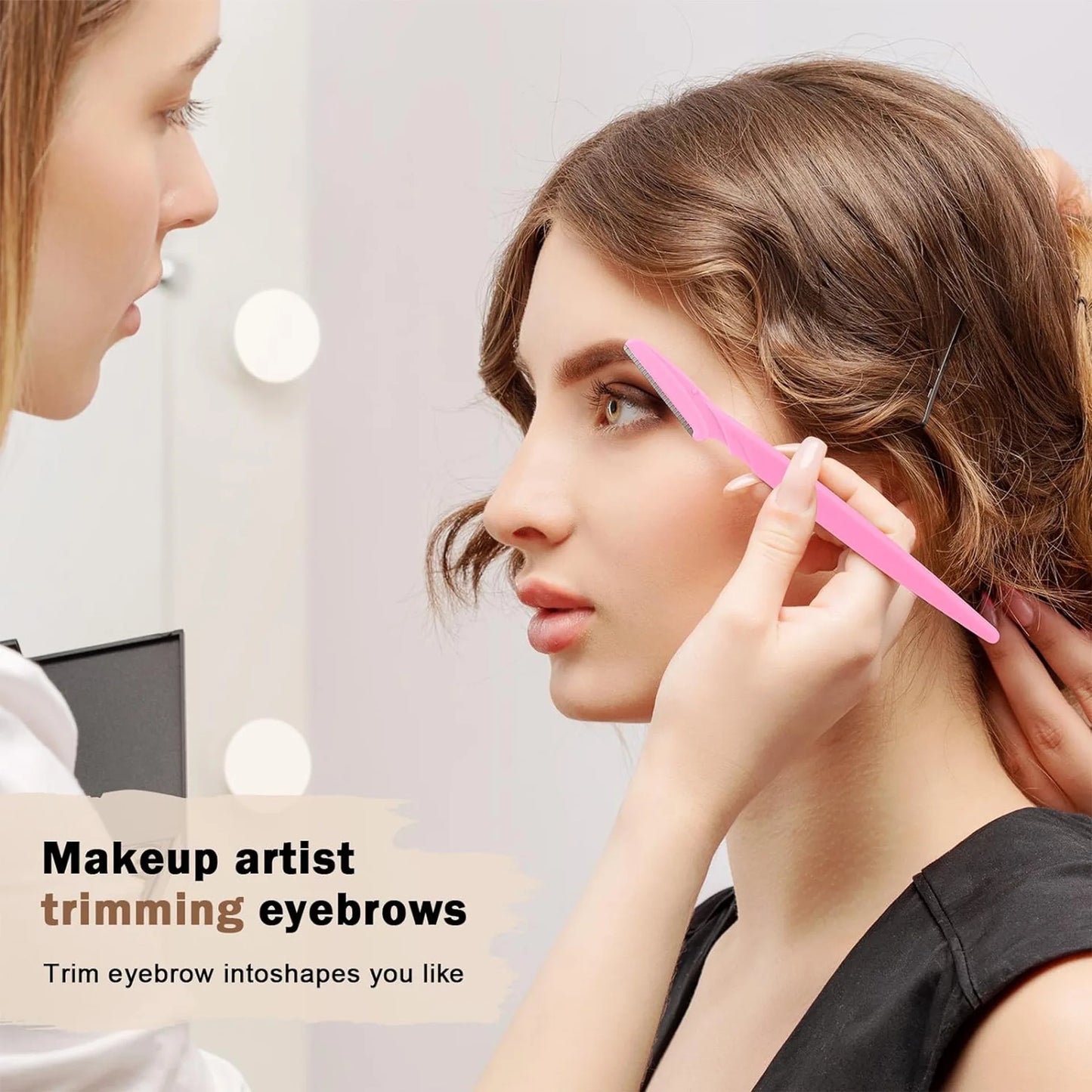 10/40 Pcs Eyebrow Trimmer Face Blade