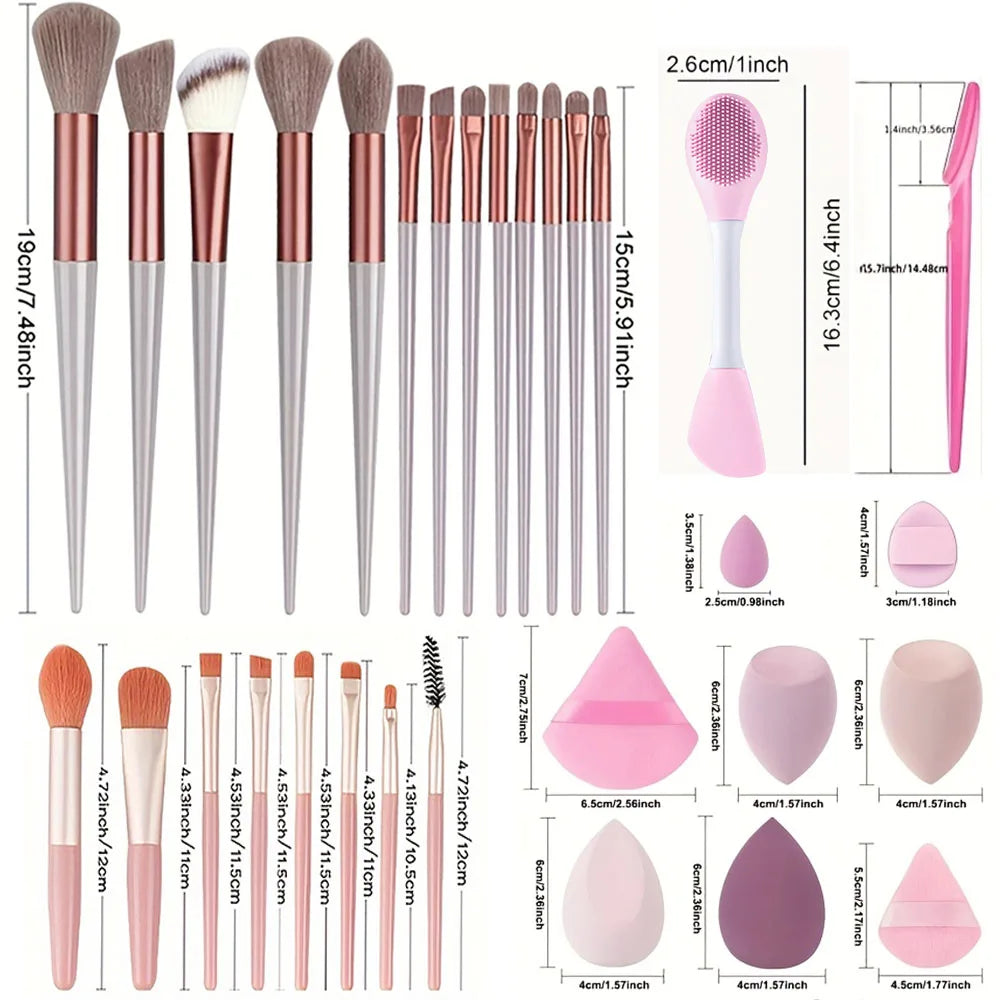 Makeup Brushes 8-29Pcs Makeup Kit