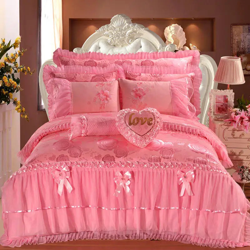 Lace Princess Bedding Set