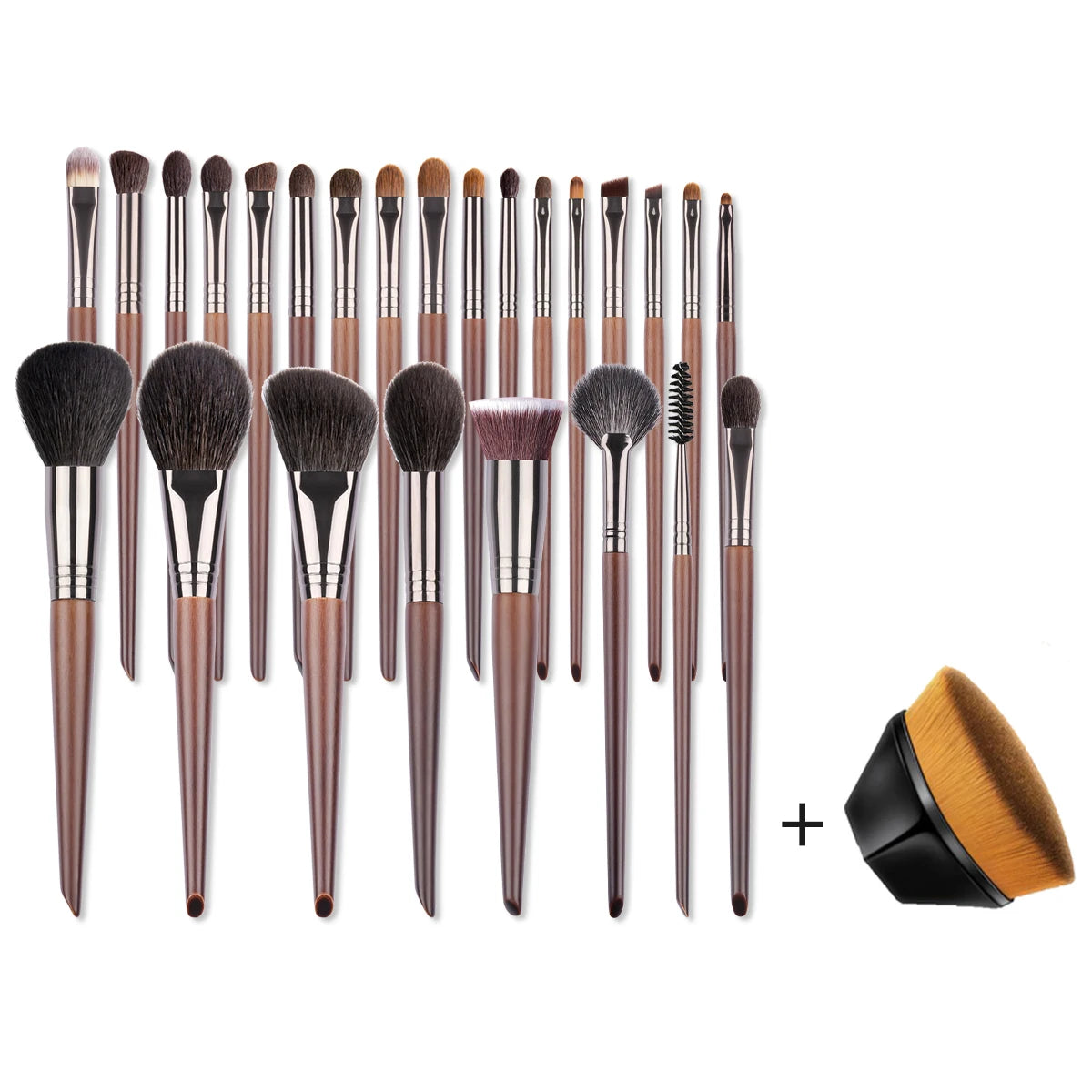 Makeup Brushes Set 24pcs Natural
