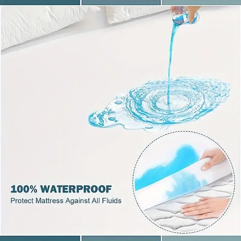 Soft and Breathable Waterproof Mattress Cover