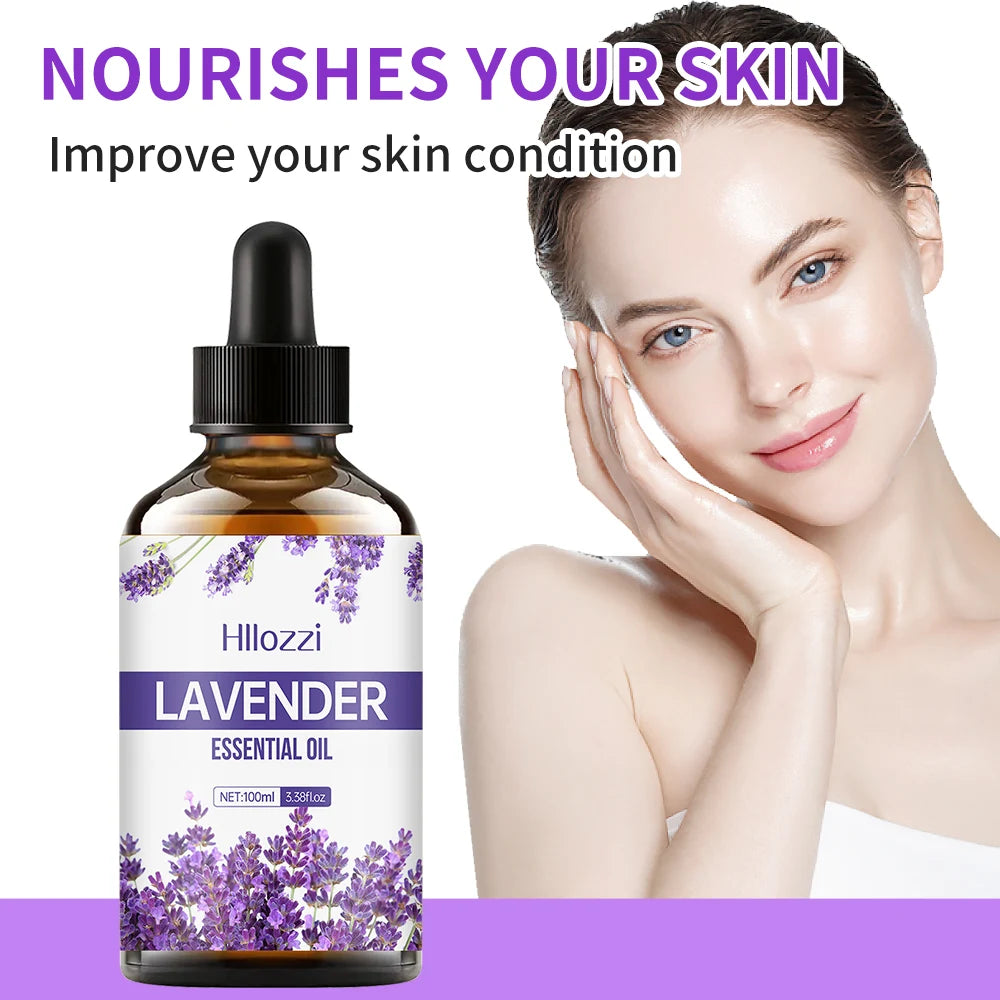 Lavender essential oil skin care
