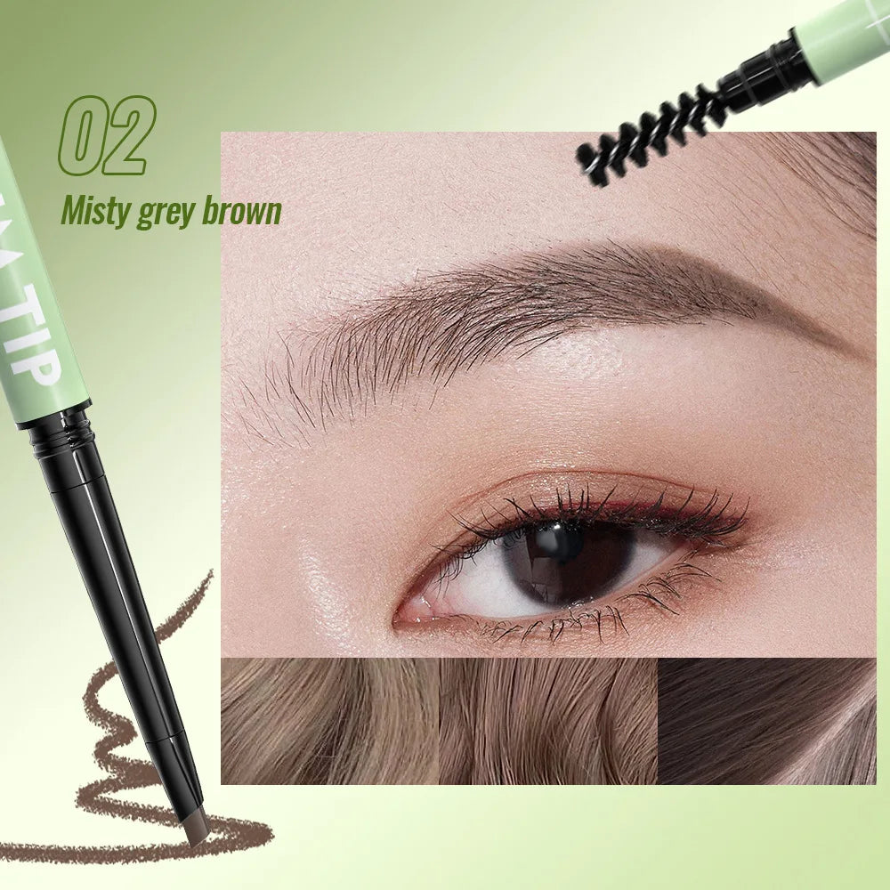 10-color double-tipped eyebrow pencil