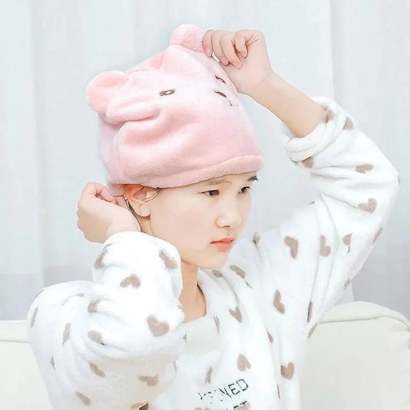 Microfiber Hair Turban Quickly Dry