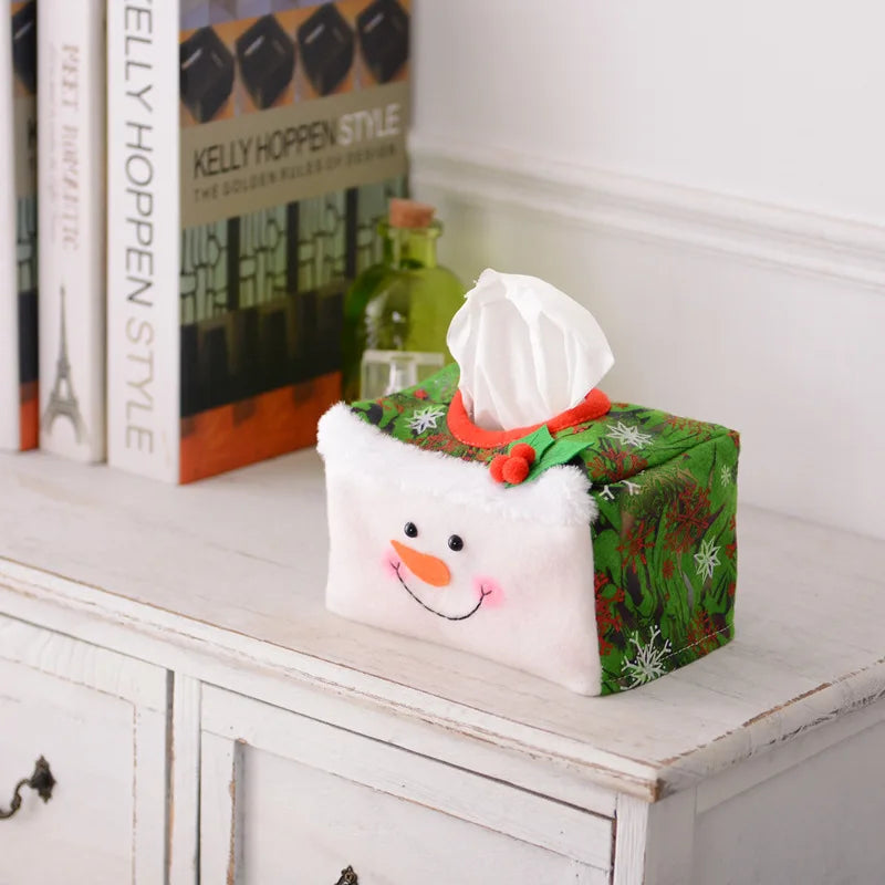 New Pattern Merry Christmas tissue box