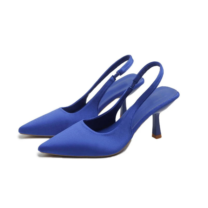 Women Luxury Pointed Toe Pumps Sandals