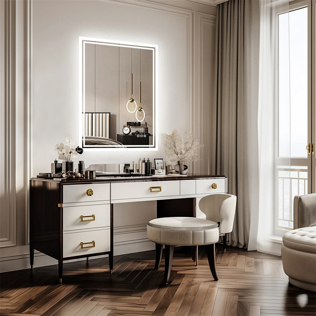 Illuminate Bathroom Mirror with Light