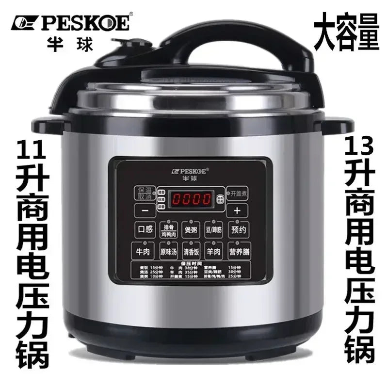 Household and commercial electric pressure cooker. Large capacity. Intelligent reservation. High pressure rice cooker.