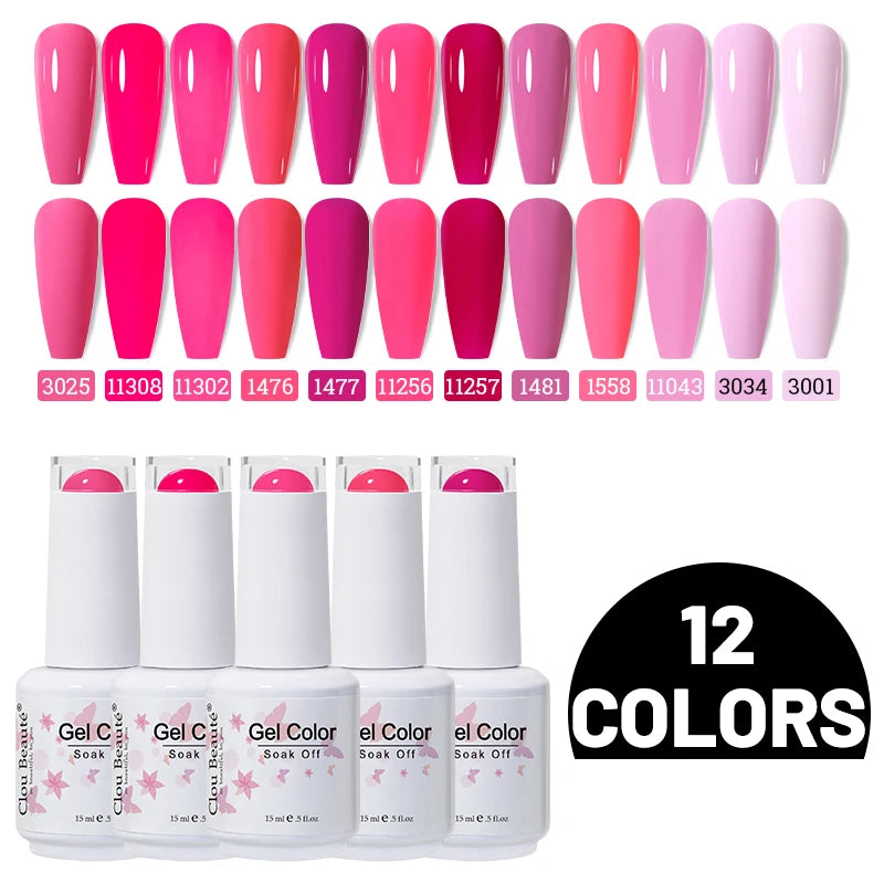 Gel Nail Polish Set