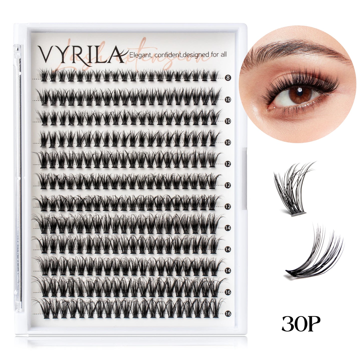 Individual Lashes Cluster