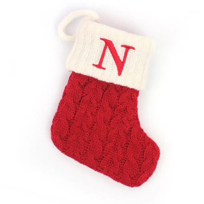 Christmas Boots Letters Christmas Stocking