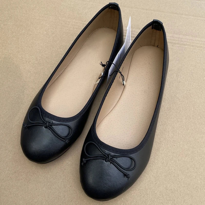 Elegant Bow knot Ballet Flats Classic Shoes