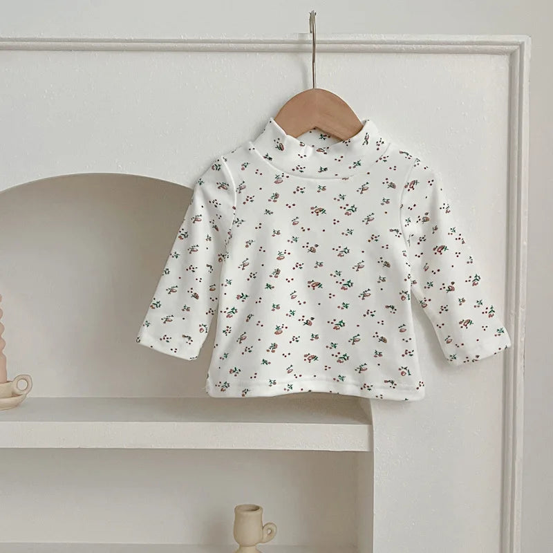 Turtleneck Bottoming Warm Casual T-shirt