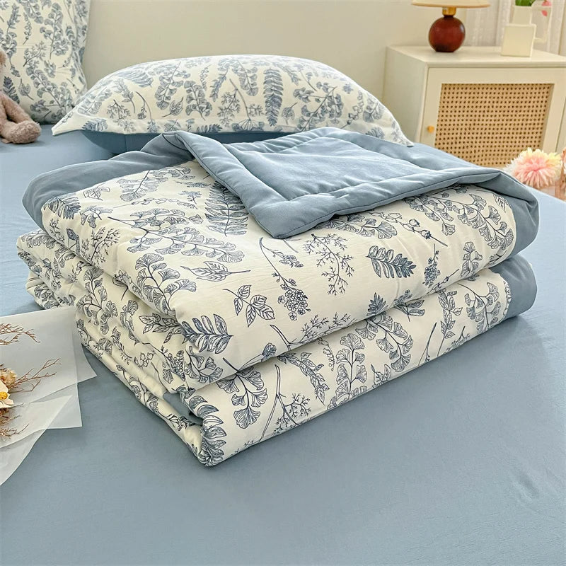 Printed Thin Duvet Blanket