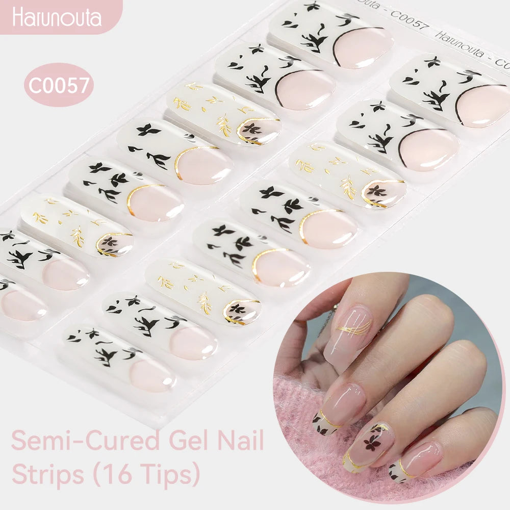 Gradient Semi Cured Gel Nail Strips