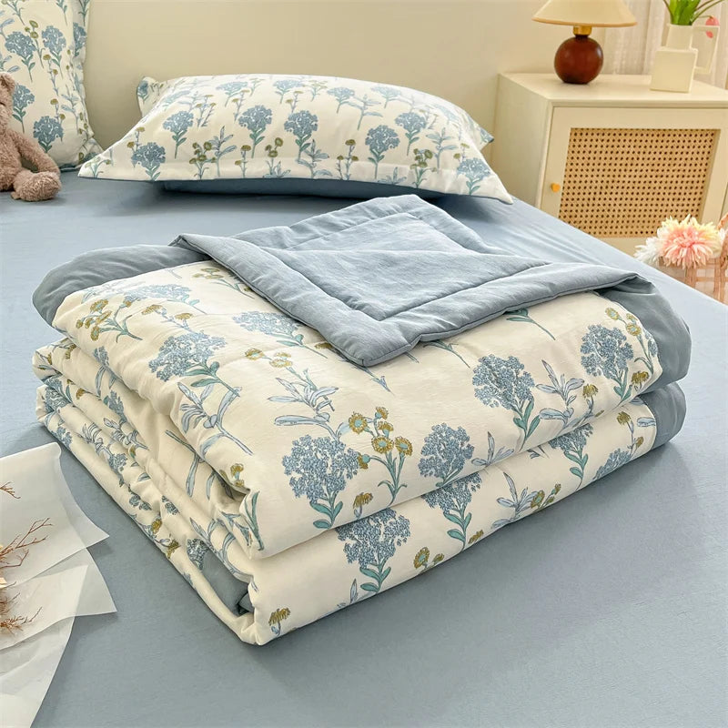 Printed Thin Duvet Blanket