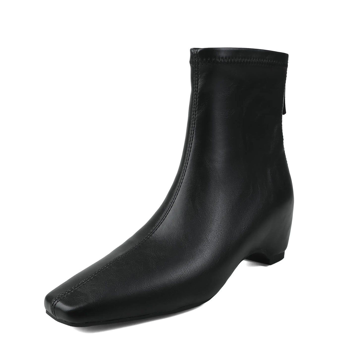 Fashion Microfiber Ankle Boots High Heels