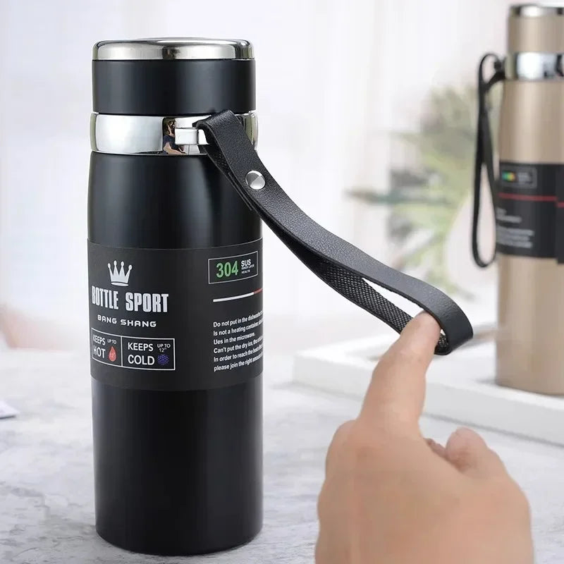1L Thermal Water Bottle Keep Cold and Hot Water Bottle Thermos for Water Tea Coffee Vacuum Flasks Stainless Steel Thermos Bottle