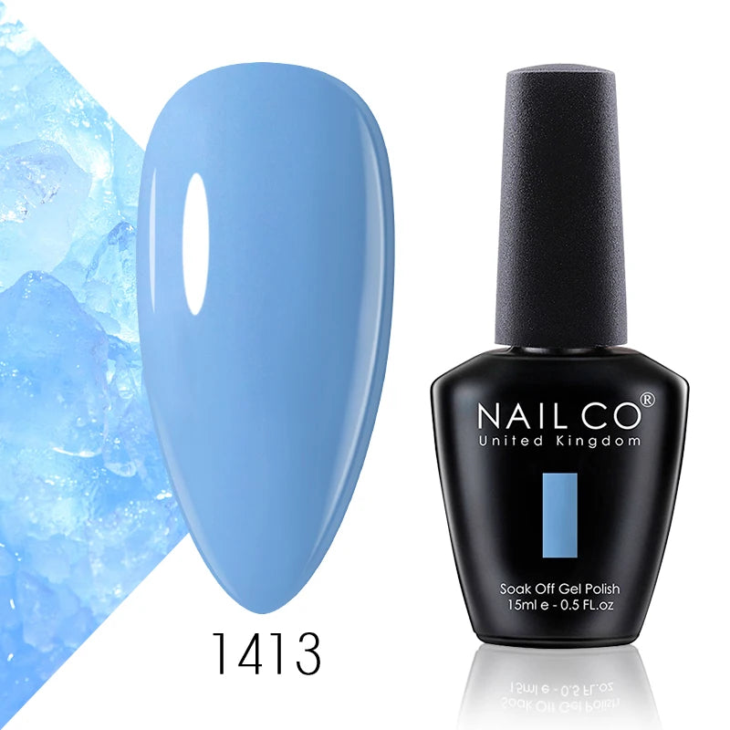 Coat And Base Coat Art Design Gel Nail Polish