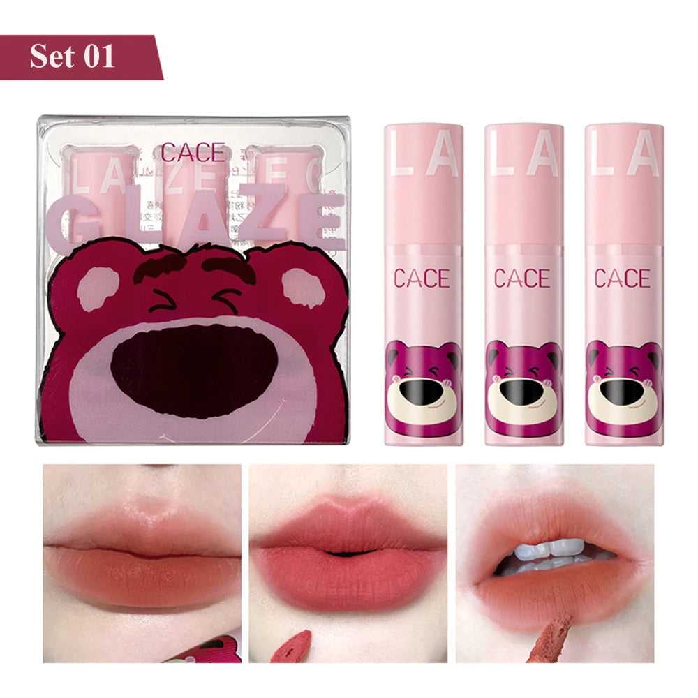 Bear Matte Lip Mud Set