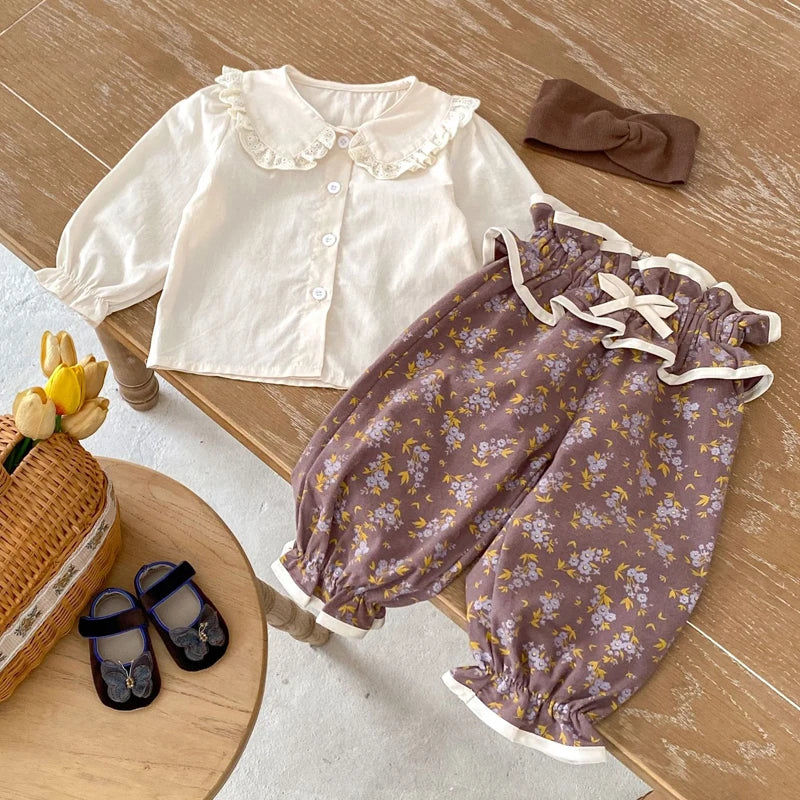 Black Ear Edge Doll Neck Top