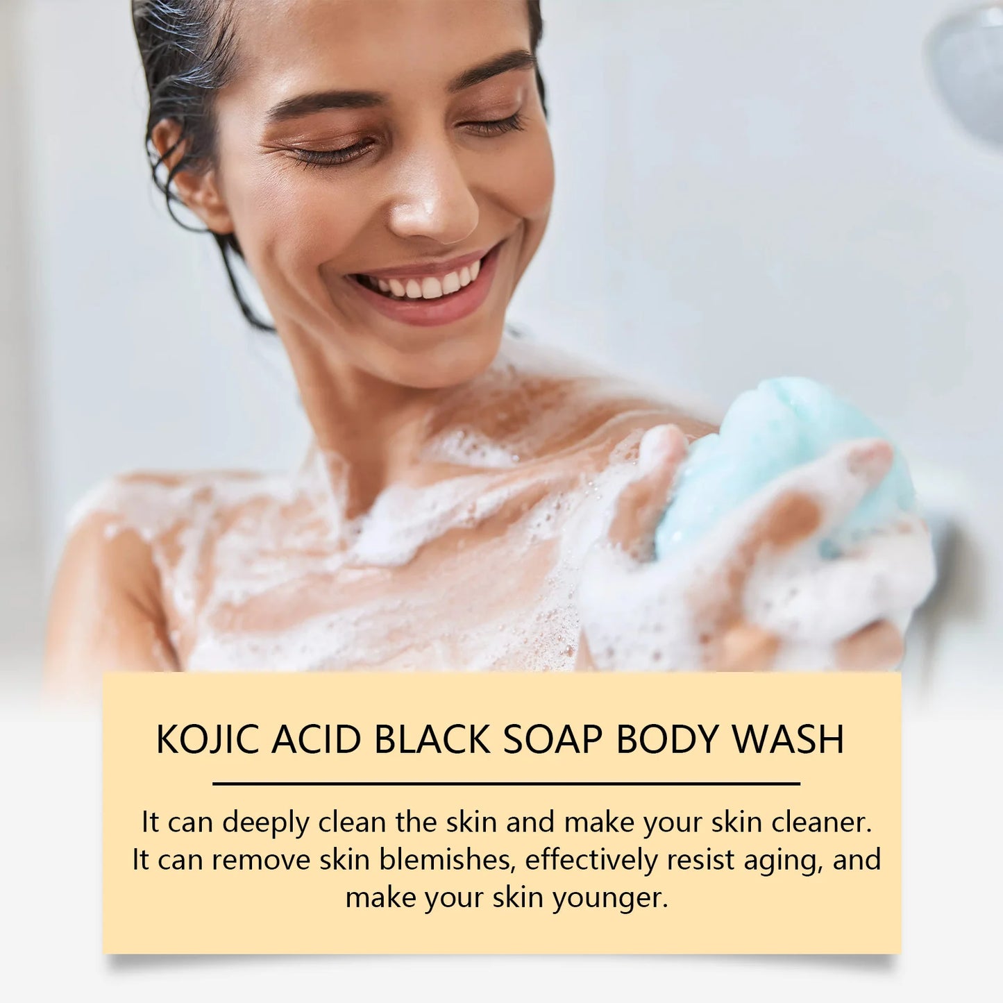 Collagen Skin Exfoliating Kojic Acid Body Wash