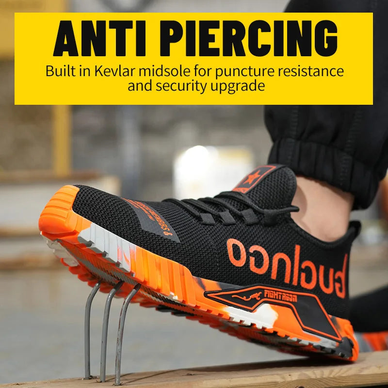 Fashion Sports Puncture-Proof Shoes Security Protective