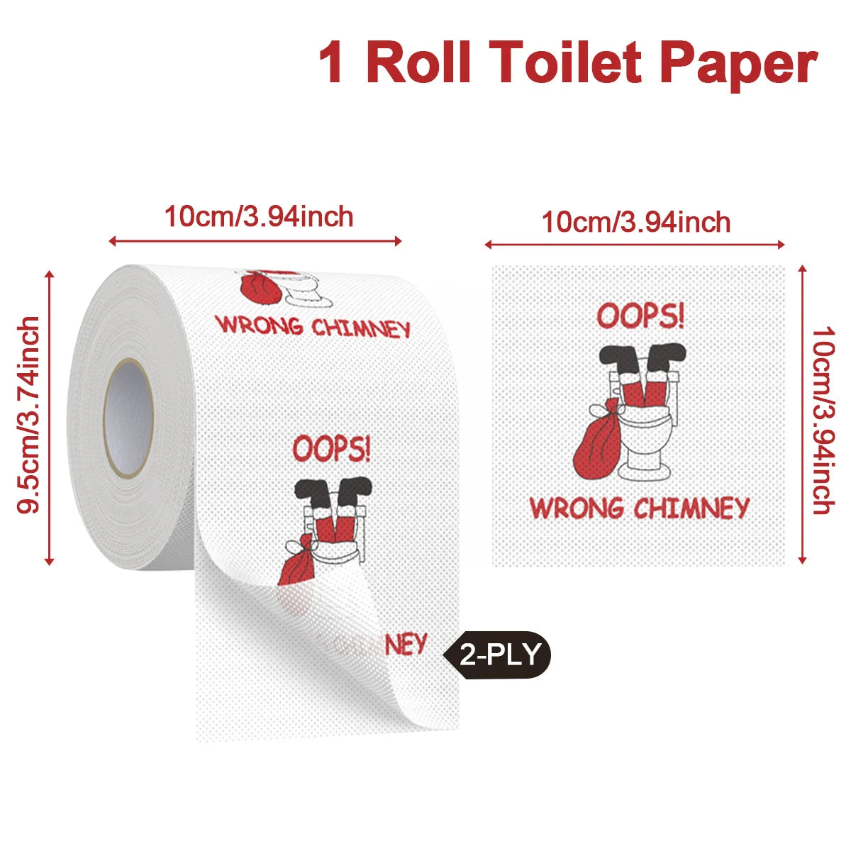 Christmas Toilet Roll Paper