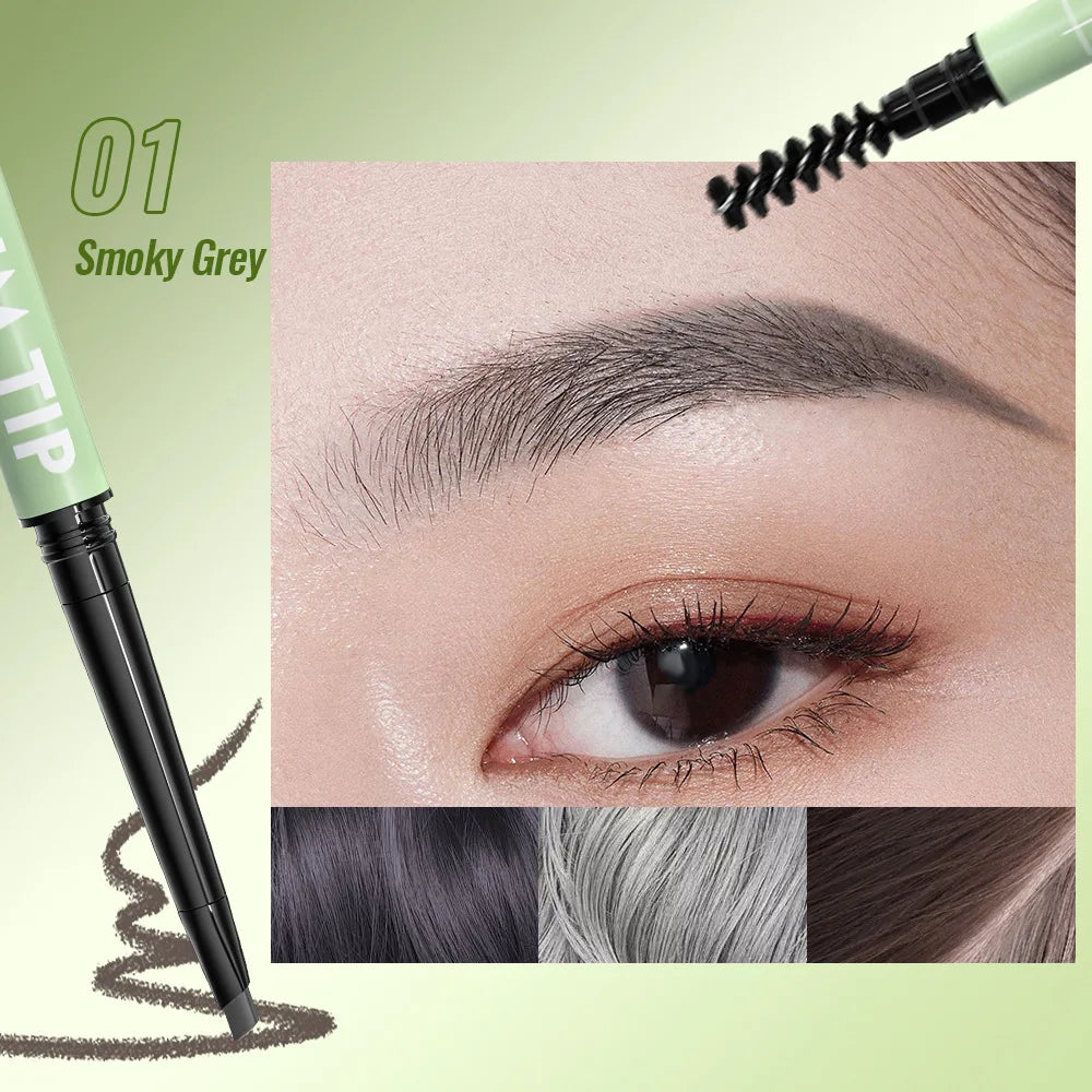 10-color double-tipped eyebrow pencil