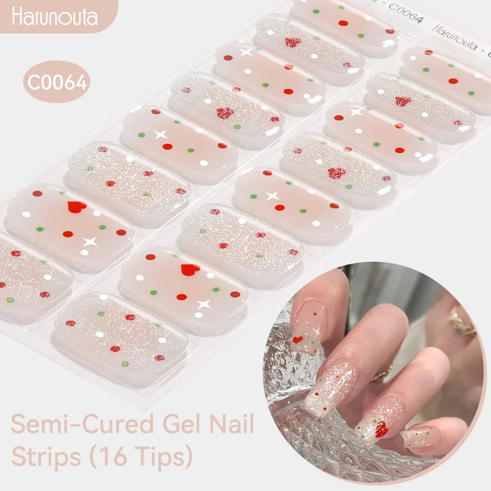 Gradient Semi Cured Gel Nail Strips