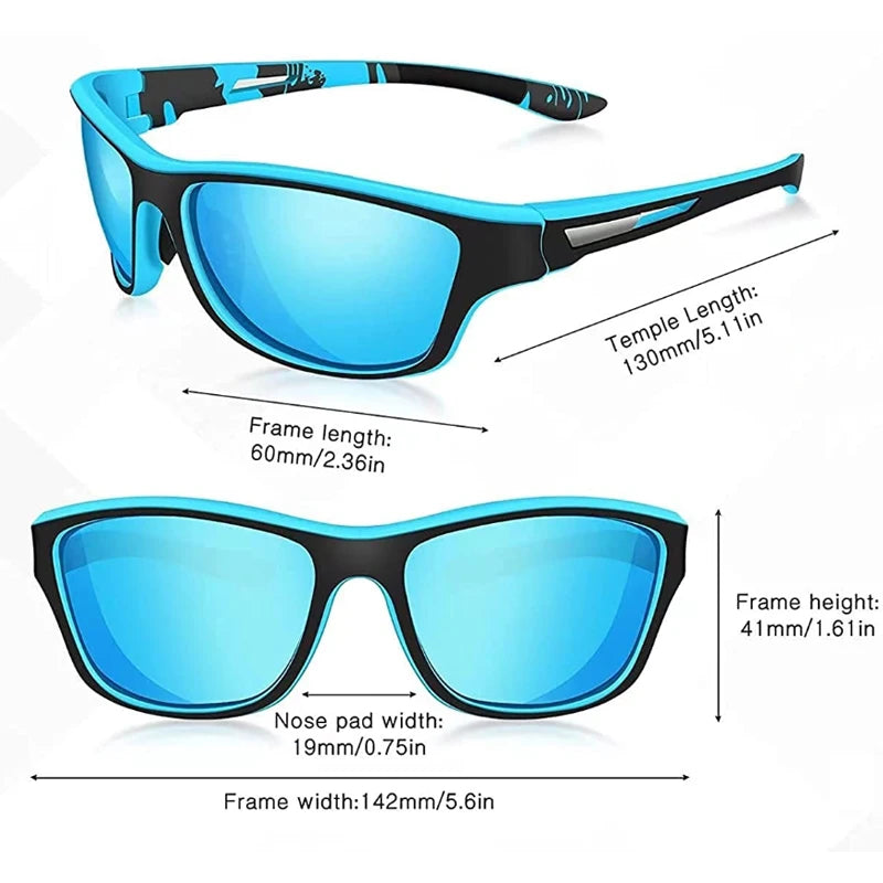 Unisex High Definition Polarized Outdoor Sunglasses