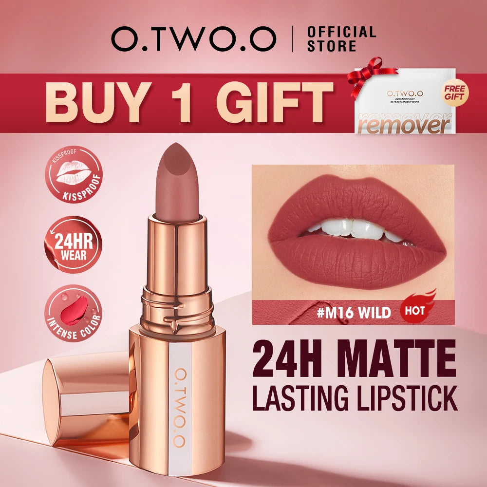 Matte Lipstick Long Lasting Waterproof Lip Stick