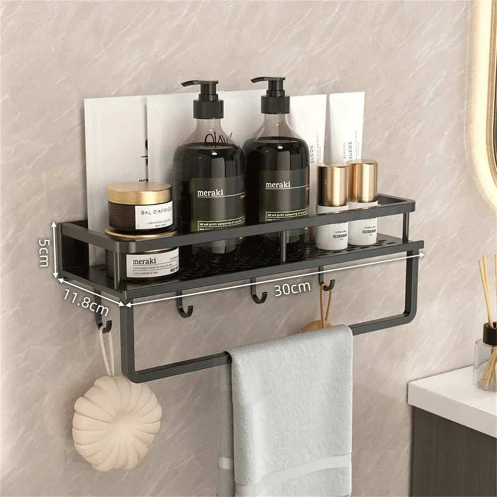 Toilet Paper Storage Shelves Without Drilling