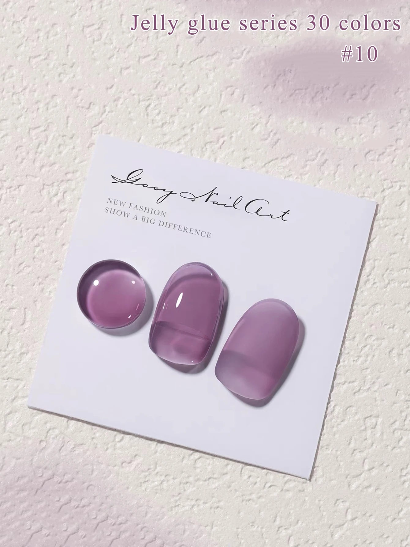 Pure Desire Blush Jelly Gel Nail Polish